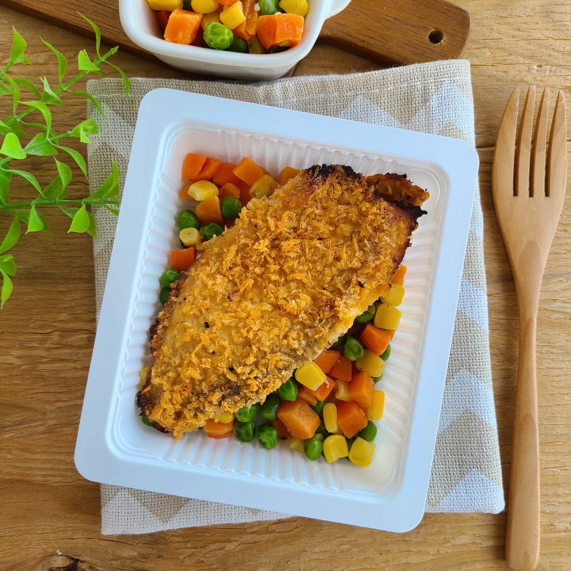 Tilápia Empanada "Mistura Unitária" サウデエサボール Saúde e Sabor