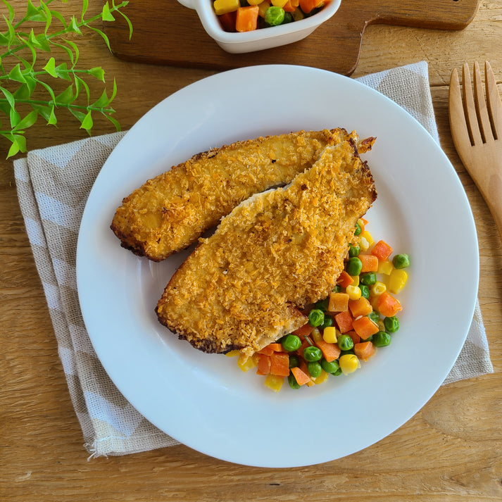 Tilápia Empanada "Mistura Unitária" サウデエサボール Saúde e Sabor